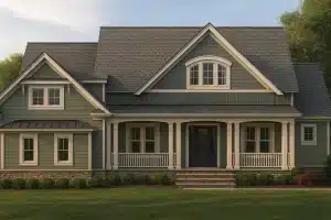1-story house plan featuring 3,312 heated sq. ft., 3 bedrooms, 5 bathrooms
