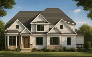 Plan  11-1322 - Nesbit Ferry | New  American - 4-Bed, 5-Bath, 4,150 SF
