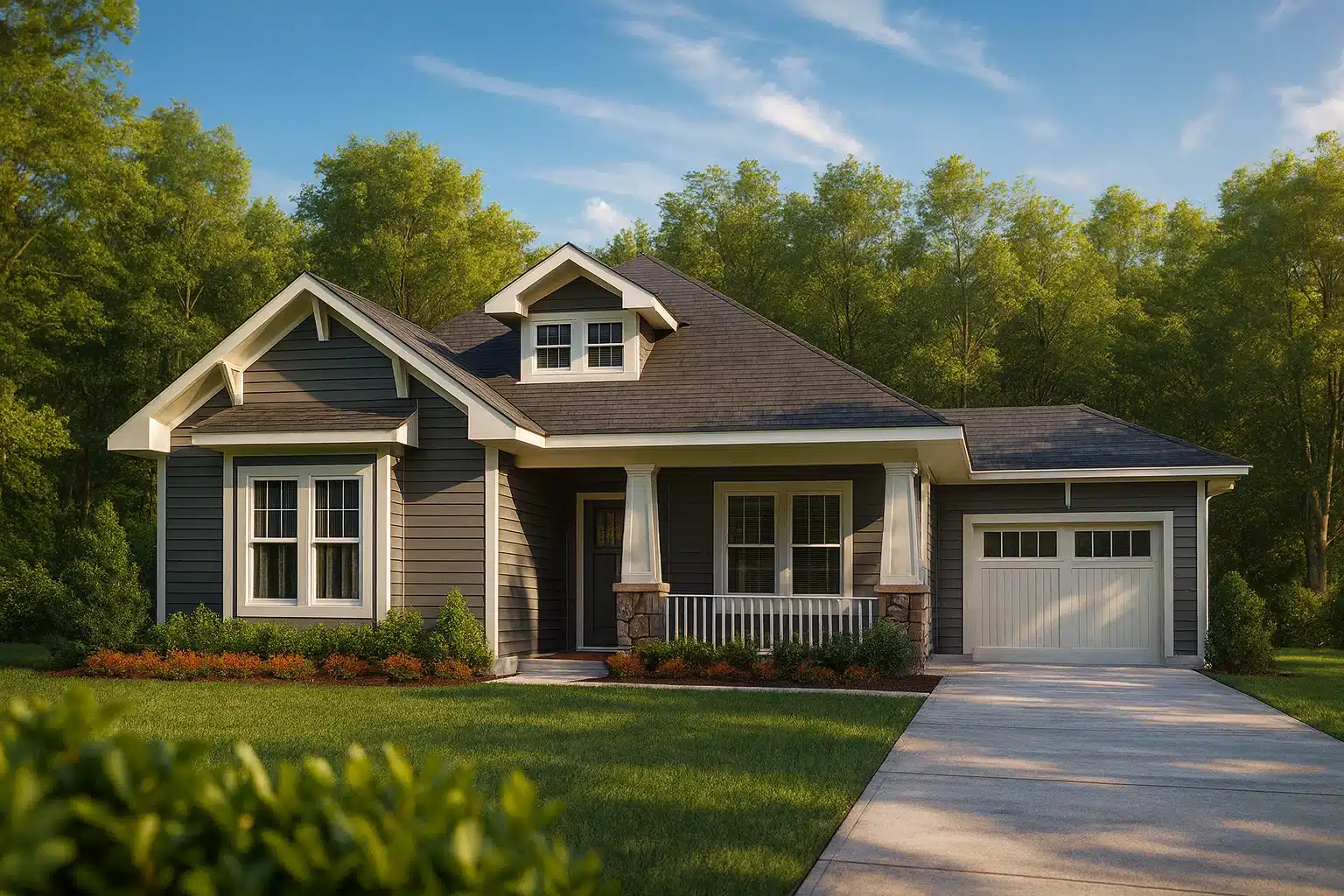 9-1412/9-1335D HOUSE PLAN - Craftsman House Plan with 3 Bedrooms, 2 Baths, and CAD Designs