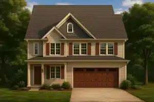 House Plans with Fireplace 8 10-1431 HOUSE PLAN - Modern Craftsman 2-Story House Plan – 4 Bed, 2,575 Sq Ft