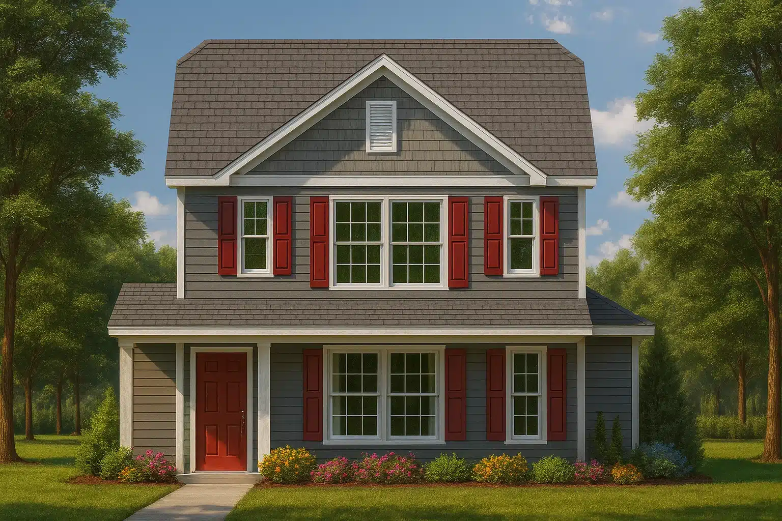 1,521 sq. ft. Craftsman-style home