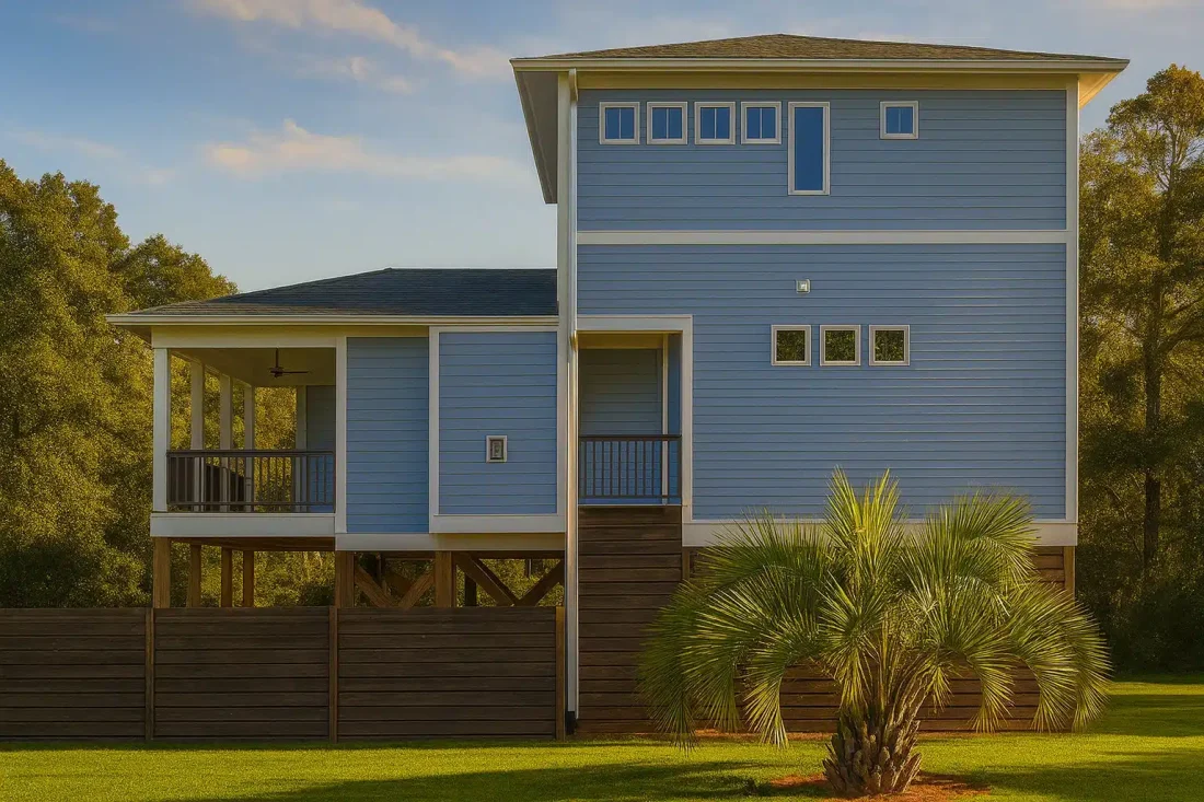 Modern Coastal House Plan with Open Layout and Breathtaking Details