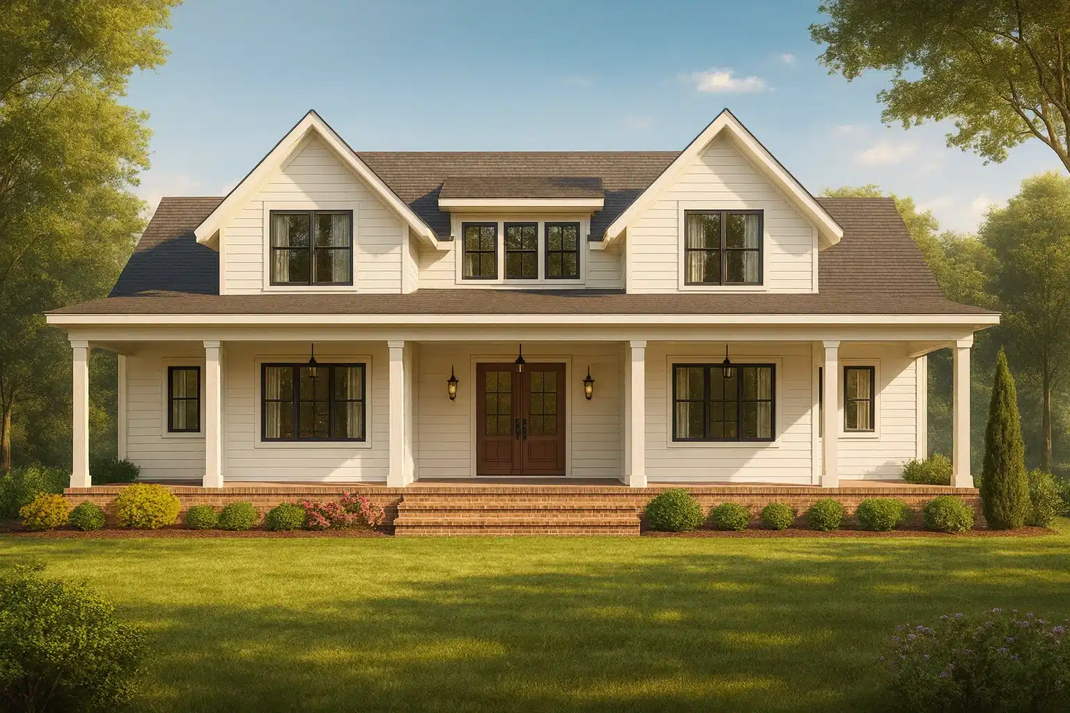 Traditional Craftsman Home Floor Plan with Spacious Layout & CAD Designs