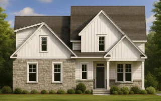 Plan  20-1213 - Aster Heights House  | Modern Farmhouse - 4-Bed, 3-Bath, 2,761 SF