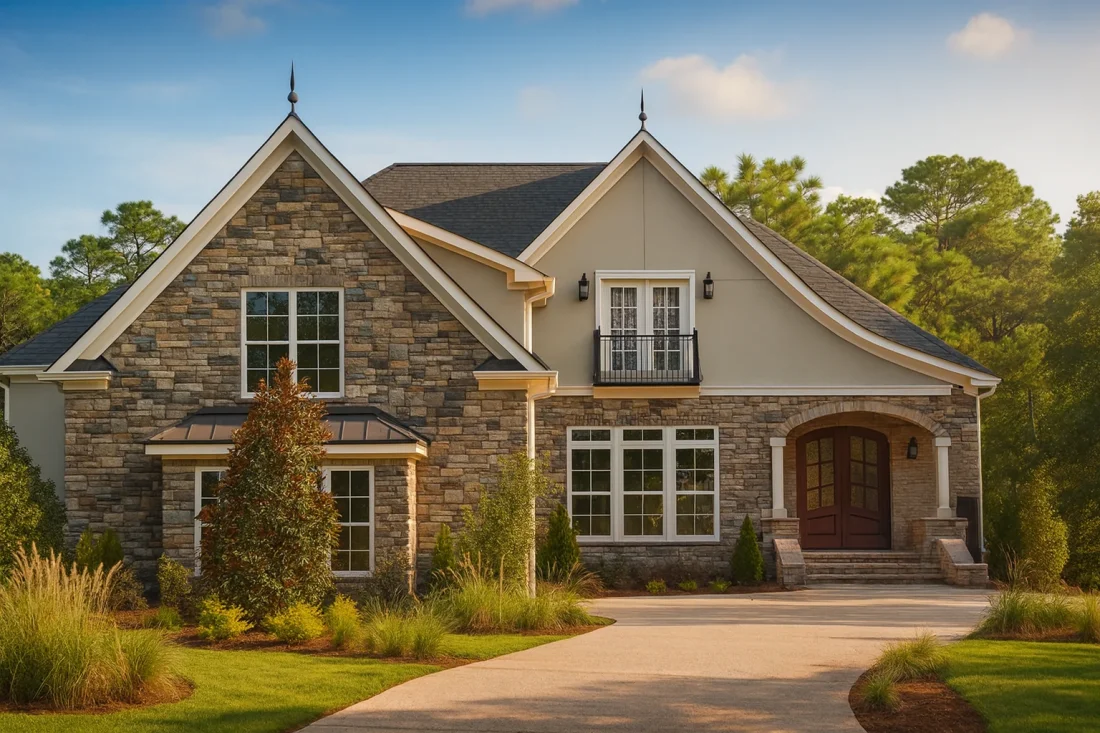 3,930 sq. ft. beach house plan featuring 4 bedrooms, 3.5 baths