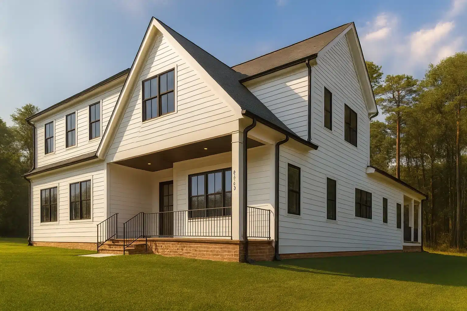 Beautiful 4-Bedroom Home Plan with CAD Designs & Blueprint