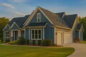 Spacious Home Plan with Vaulted Ceilings and Open Floor Layout