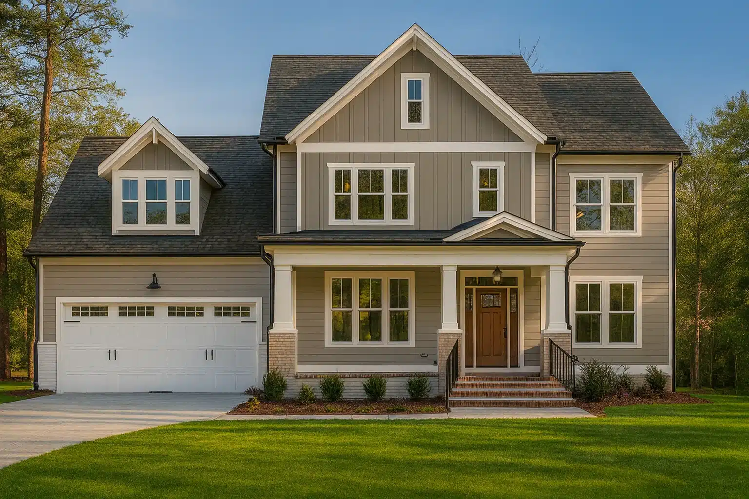 Modern Home Blueprint Spacious Floor Plan & Architectural Designs