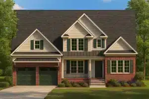 Narrow Lot House Plans 15 Spacious 2-Story 4-Bedroom House Plan with Sunroom and Recreation Room