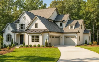 Plan  19-2083 - Flow House | Modern  Farmhouse - 4-Bed, 4.5-Bath, 2,785 SF