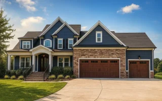 Plan  18-1473 - The Hayes Manor |  New American - 4-Bed, 4-Bath, 4,340 SF