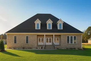 Beautiful 2-Story House Plan with Elegant Brick Design