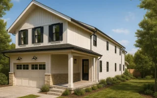 Plan  19-2130 - Aster Woods Villa |  Modern Farmhouse - 4-Bed, 3.5-Bath, 2,722 SF