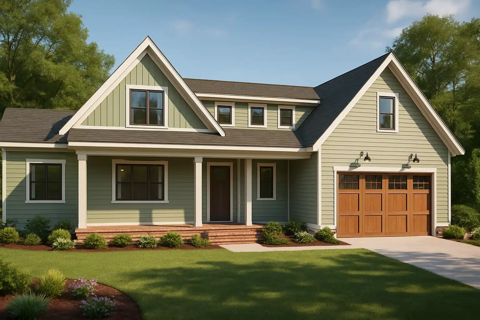 4 bedrooms, 3 baths, and 2 stories