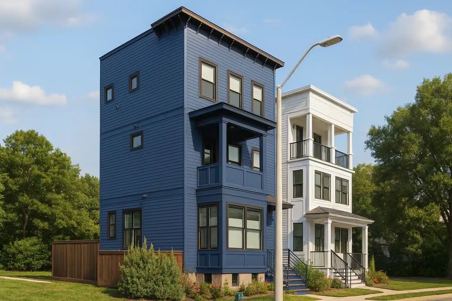 20-1835 HOUSE PLAN - Modern 3-Story House Plan with Spacious Floor Plan and CAD Designs 2 3-story modern home plan with 1,757 heated sq. ft.