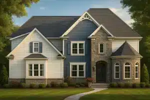 4-bedroom, 4-bath, 2.5-story home with 4,058 heated sq. ft.