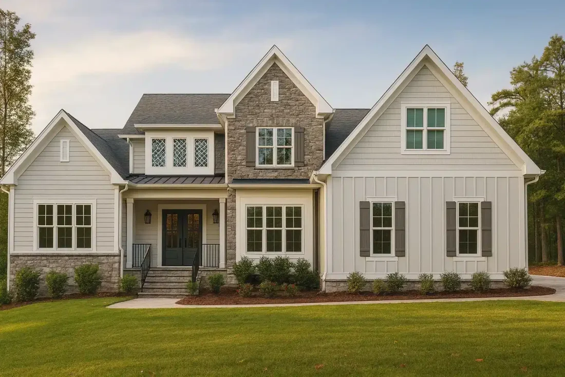 2-Story House Plan with 5 Bedrooms & 3-Car Garage