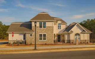 Plan  10-1929 - Virginia River | New  American Duplex - 6-Bed, 5-Bath, 8,754 SF