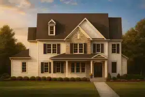 3,396 sq. ft. 3-story house layout with 5 bedrooms, 4 bathrooms