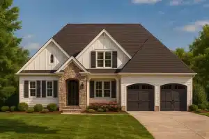 Elegant Craftsman Home Plan with CAD-Ready Floor Designs