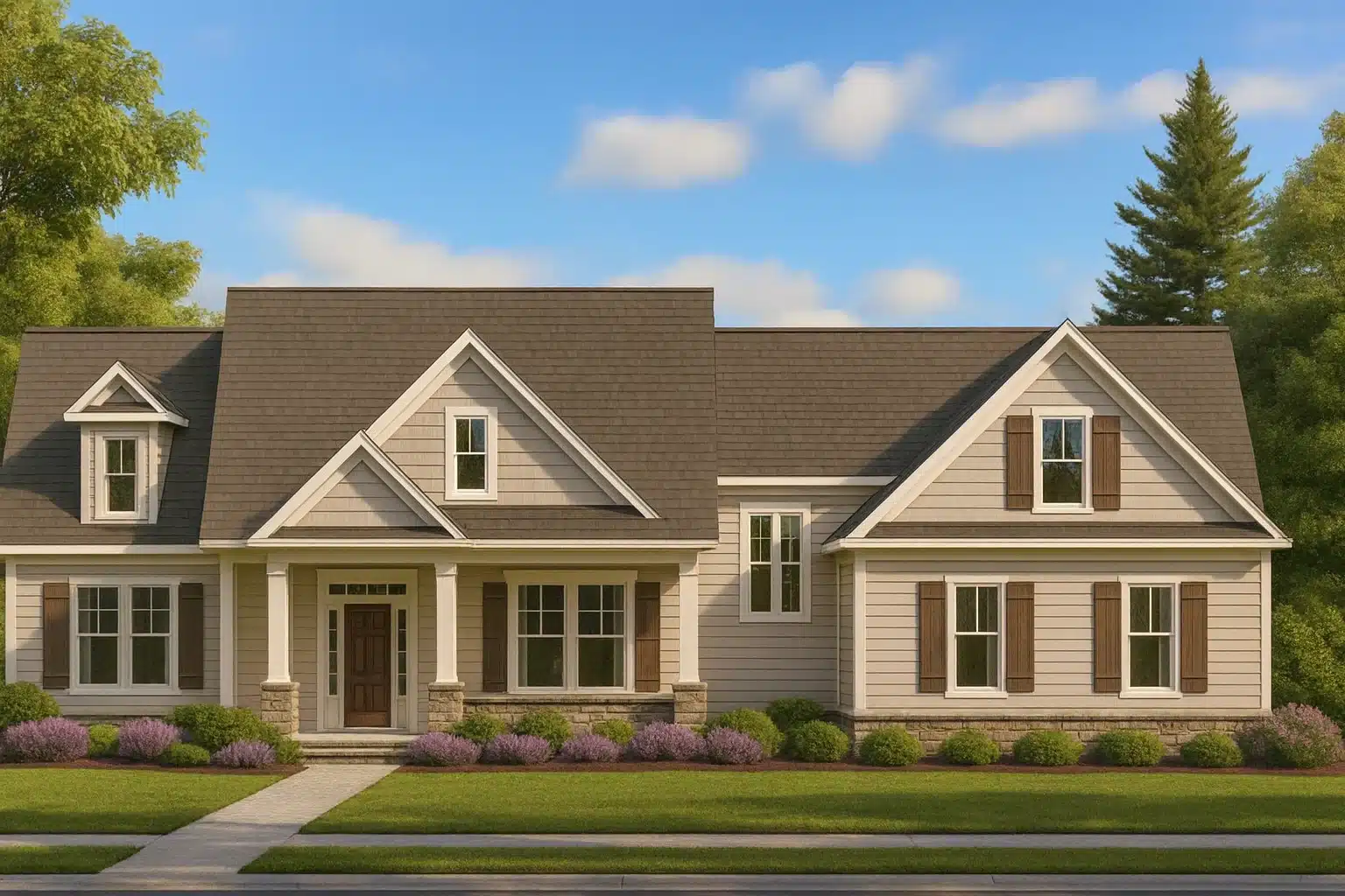 Cabin House Plans 17 Craftsman Home Plan Floor Plan, CAD Designs & Blueprint