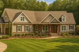 Stunning Craftsman Home Design with 3 Floors and CAD Plan