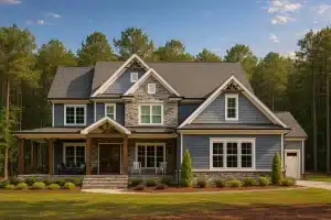 2-story layout featuring 5 bedrooms, 4 bathrooms