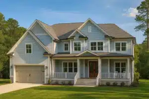 Charming Beach House Plan with 2 Floors & Detached Garage