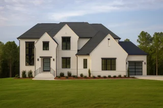 House Plans with Outdoor Kitchen 8 5,315 heated sq. ft., 4 bedrooms, 3 garage bays