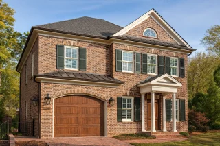 3-story Colonial Revival house plan with 3,557 heated sq. ft.