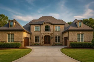 luxurious 4,519 sq. ft. French Country house plan with 4 bedrooms, 3.5 baths