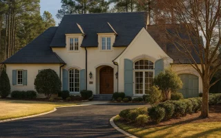Plan  16-1304 - Apex Structure |  French Country - 4-Bed, 3.5-Bath, 4,191 SF