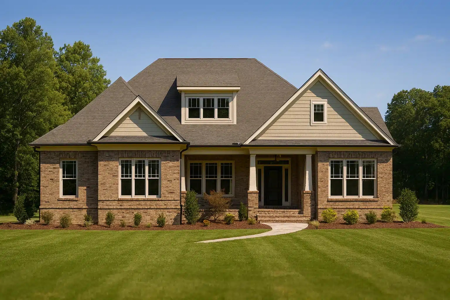 15-1721 HOUSE PLAN - Craftsman Ranch House Plan with CAD and Architectural Designs