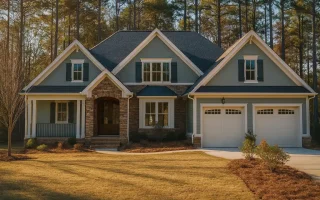 Plan  15-1357 - Georgia Ridge |  Craftsman - 4-Bed, 3-Bath, 2,838 SF