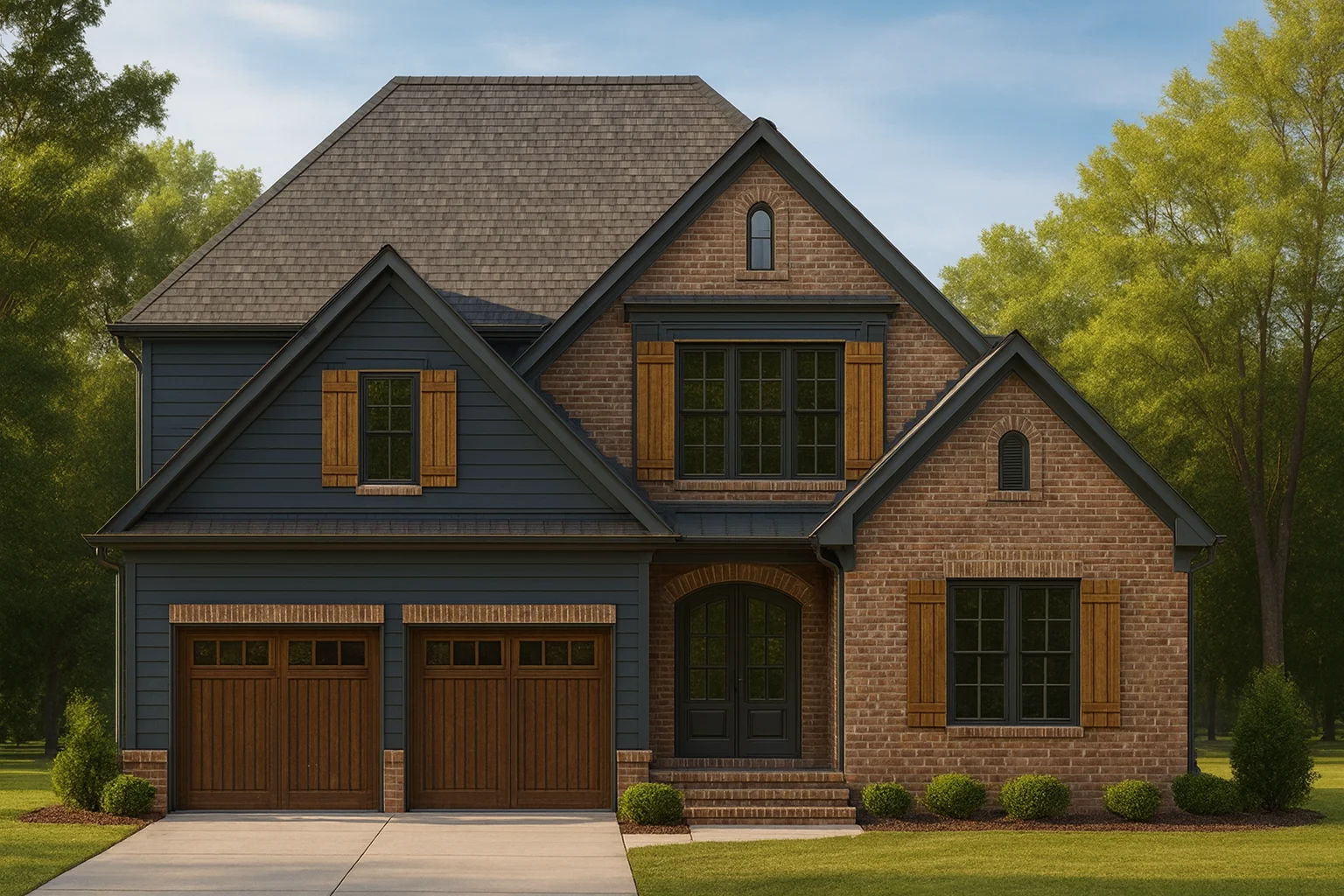 15-1070 HOUSE PLAN - Elegant Craftsman House Plan with Detailed CAD Designs