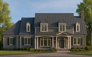 Plan  15-1181 - Ash Cove Cabin | New  American - 4-Bed, 3.5-Bath, 1,935 SF