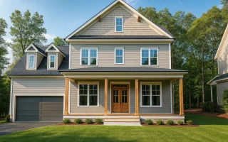 Plan  14-1857 - Spruce Shores Retreat  | New American - 4-Bed, 3.5-Bath, 2,795 SF