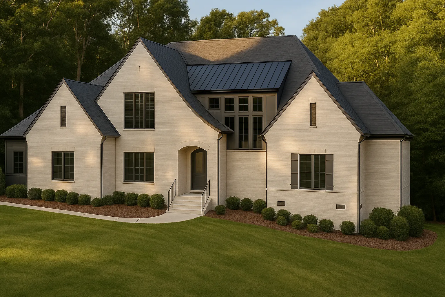 European House Plans 1 Tudor-inspired architecture with 4,116 heated sq. ft.