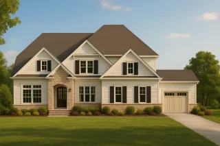 Colonial Farmhouse House Plans 6 Craftsman House Plan with 3 Stories and 5 Bedrooms