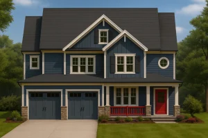 Modern Farmhouse Colonial Revival 25 Story 4 Bed 2315 Sq Ft