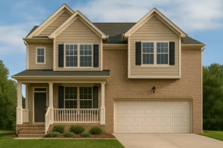 House Plans with Open Floor Plan 4 Modern Suburban house Plan