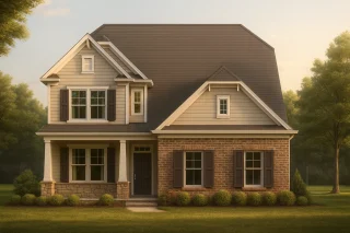 10-1397 HOUSE PLAN - Modern Craftsman house Plan Floor Plans, CAD & Designs