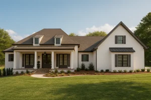 Traditional Southern house Plan with Spacious Floor Designs