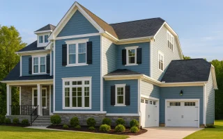 Plan  16-1250 - The Morris Farmhouse  | New American - 5-Bed, 3.5-Bath, 3,412 SF