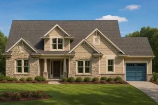 House Plans with Outdoor Fireplace 8 2-Story Craftsman House Plan with 4 Bedrooms & CAD Blueprints