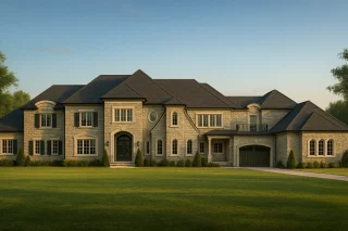 6,749 sq. ft. French Country house plan