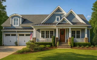 Plan  12-2036 - Oklahoma Plateau |  Craftsman - 3-Bed, 3.5-Bath, 2,663 SF