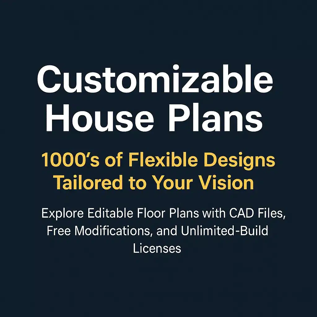 Customizable House Plans