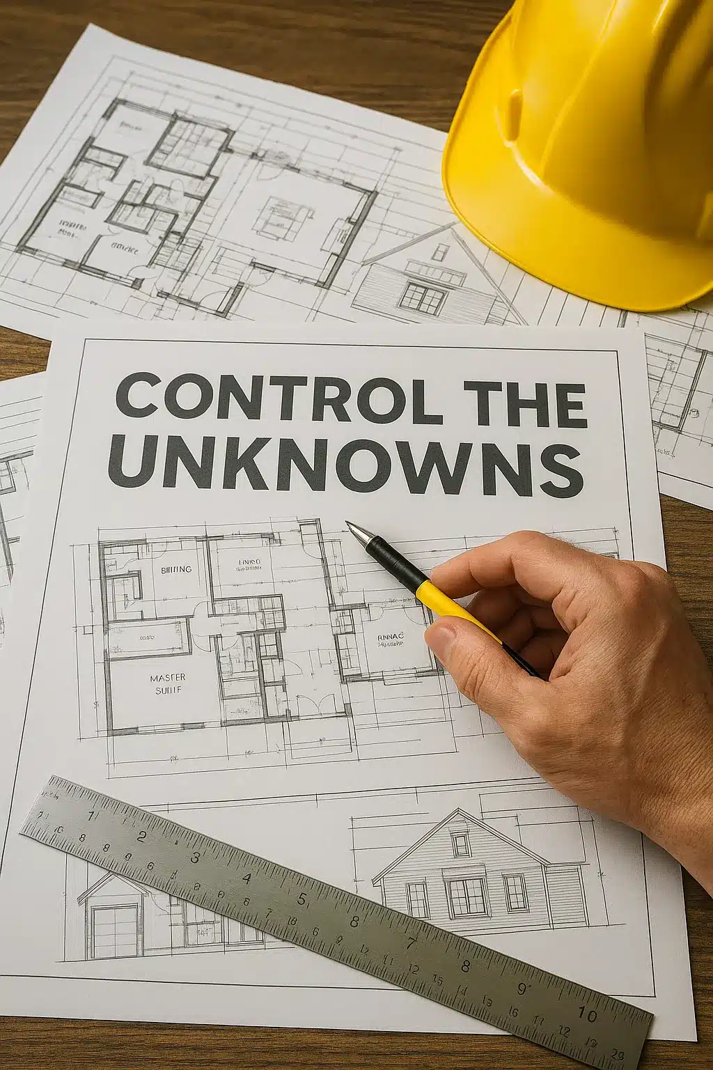 Use Our Plans to Control the Unknowns