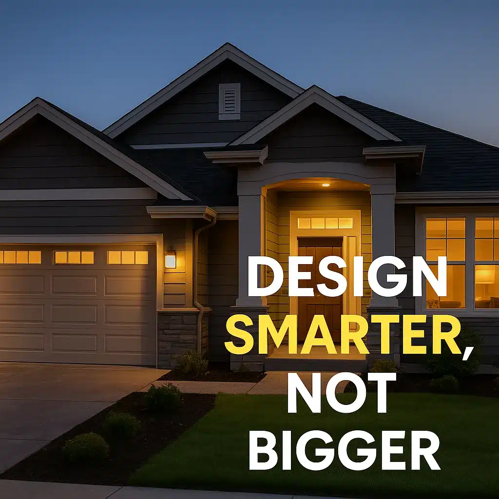 design smarter not bigger